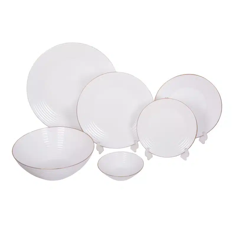 سرویس 28 پارچه گلدن اوپال هارنا لب طلا (درجه یک)