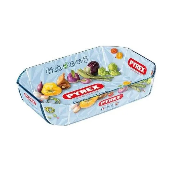 تابه پیرکس 8 ضلعی در ابعاد 20 * 30