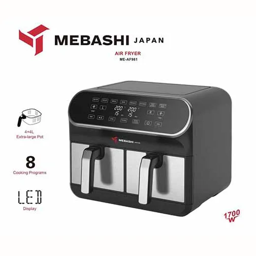 سرخ کن مباشی دو قلو مدل ME-AF981