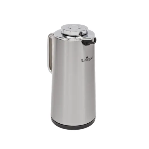 فلاکس بدنه استیل شیشه دار (طرح ژاپن) یونیک گنجایش 1/3 لیتر کد 1819